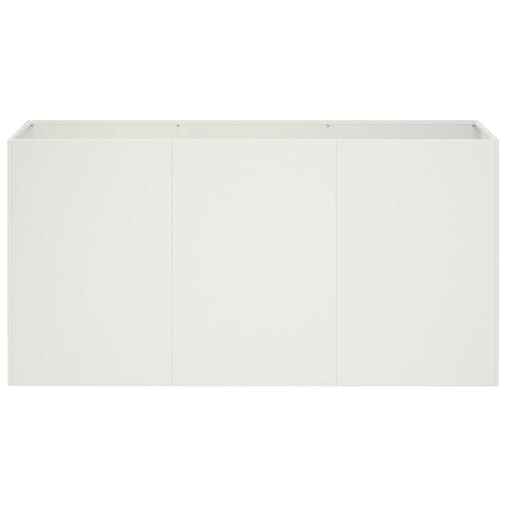 Have Blomsterkrukke Hvid 120 x 40 x 60 cm Koldvalset stål