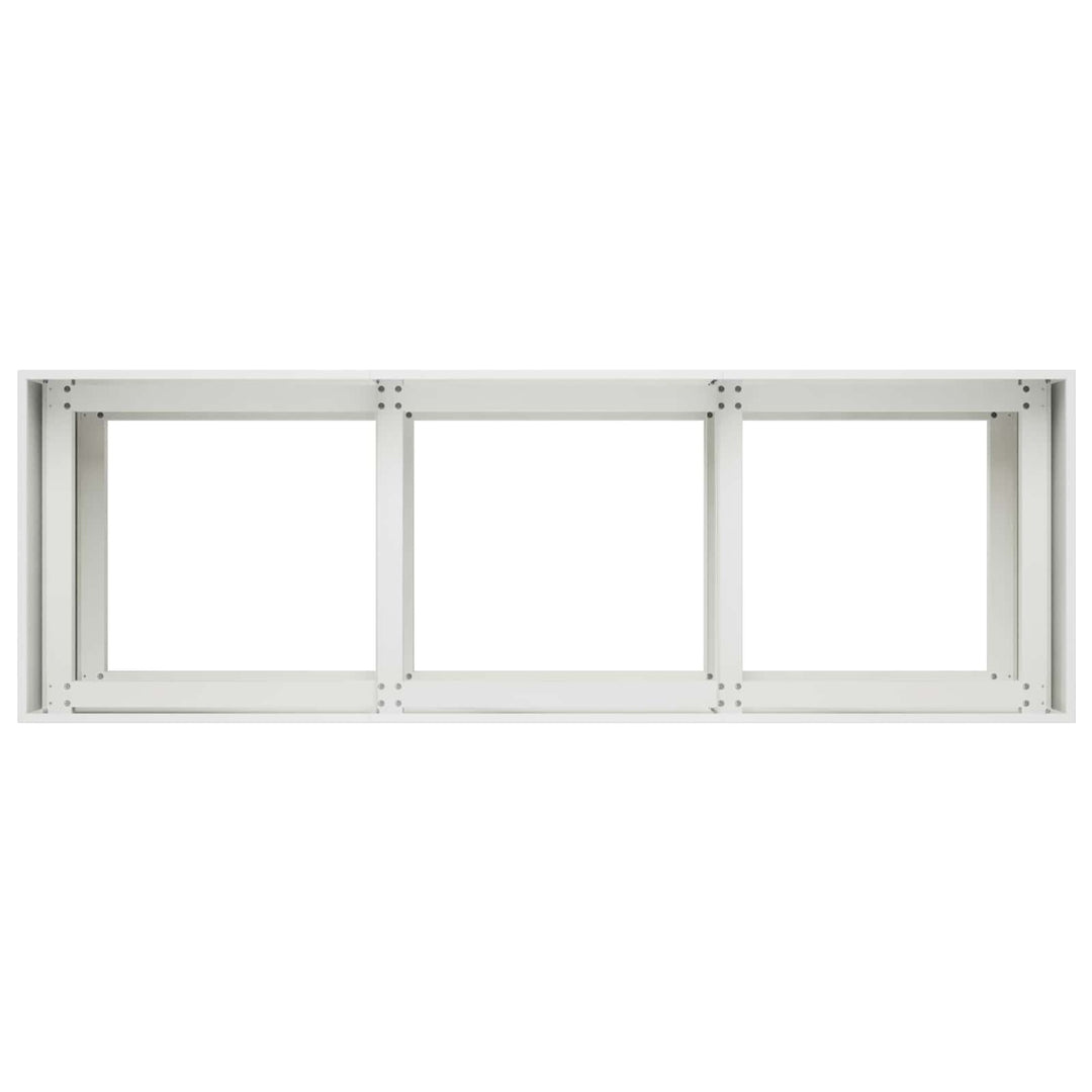 Have Blomsterkrukke Hvid 120 x 40 x 60 cm Koldvalset stål