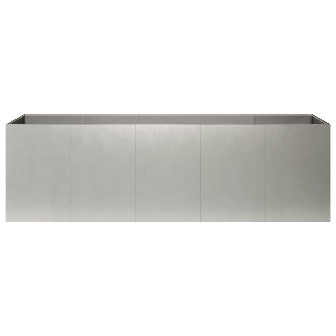 Have Blomsterkrukke Sølv 200 x 40 x 60 cm Rustfrit stål