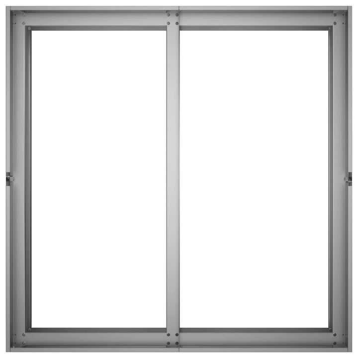Have Blomsterkrukke Sølv 80 x 80 x 60 cm Galvaniseret stål