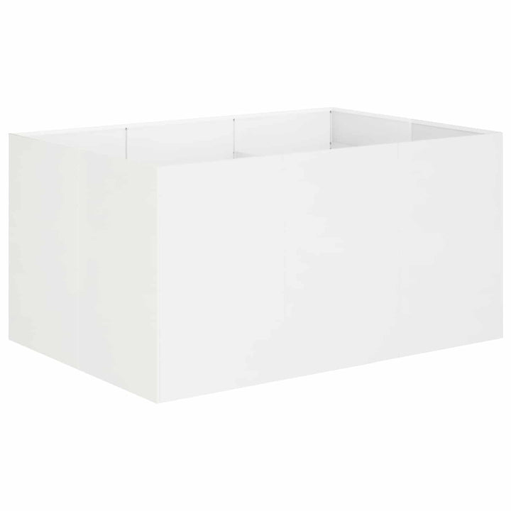 Have Blomsterkrukke Hvid 120 x 80 x 60 cm Koldvalset stål