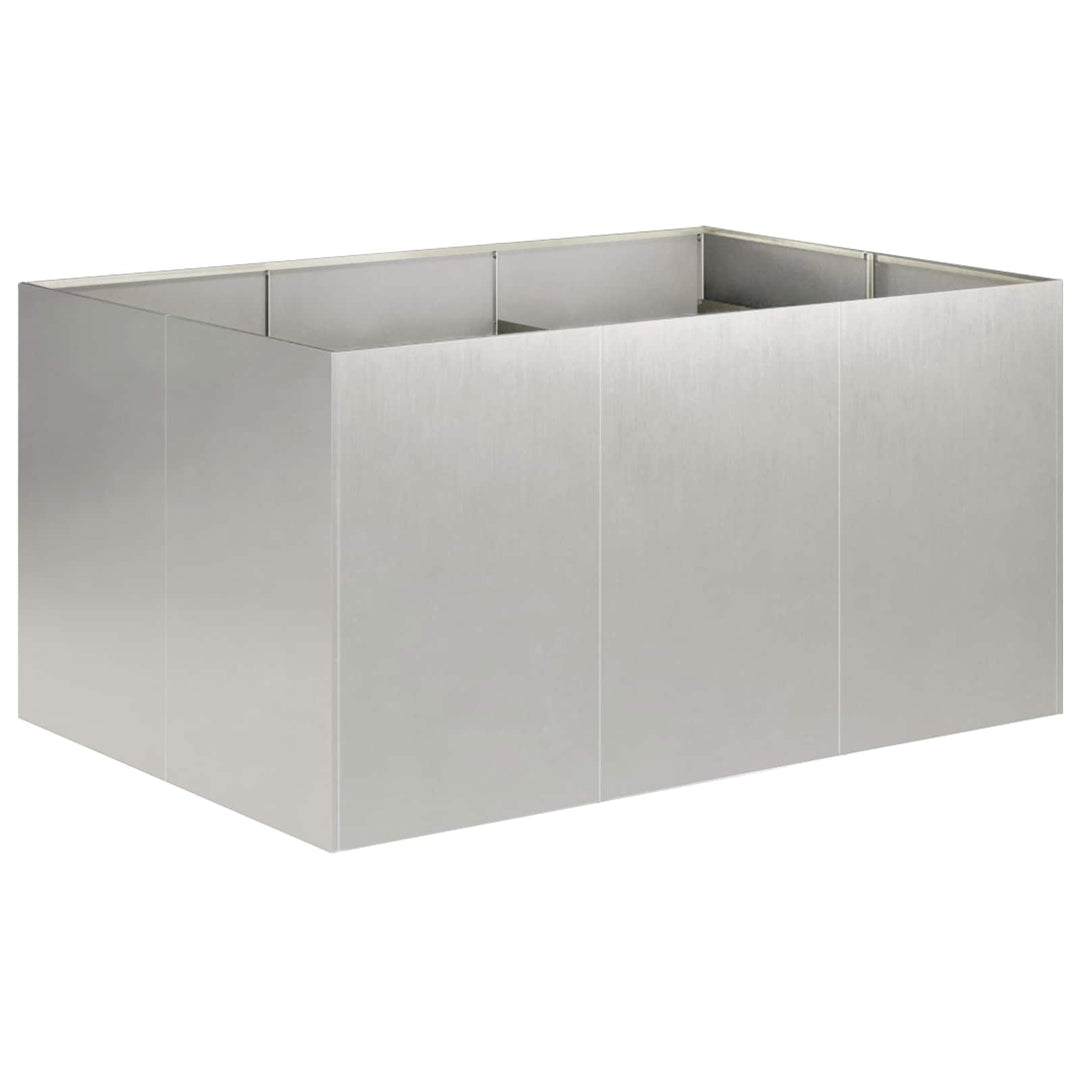 Have Blomsterkrukke Sølv 120 x 80 x 60 cm Rustfrit stål