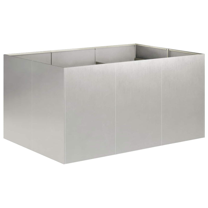 Have Blomsterkrukke Sølv 120 x 80 x 60 cm Rustfrit stål