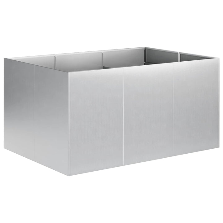 Have Blomsterkrukke Sølv 120 x 80 x 60 cm Galvaniseret stål