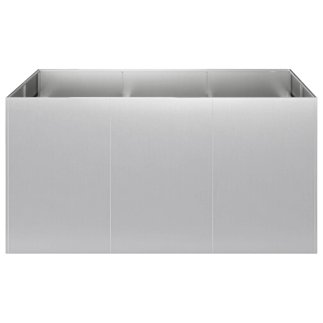 Have Blomsterkrukke Sølv 120 x 80 x 60 cm Galvaniseret stål