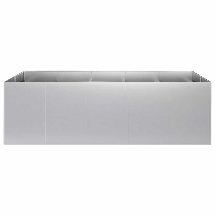 Have Blomsterkrukke Sølv 200 x 80 x 60 cm Galvaniseret stål