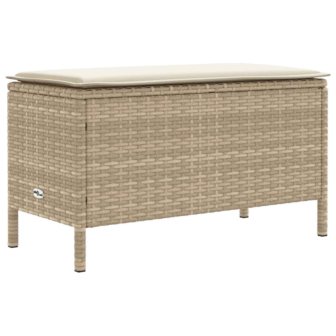 Møbel sæt 5 stk. Beige og creme PE Rattan