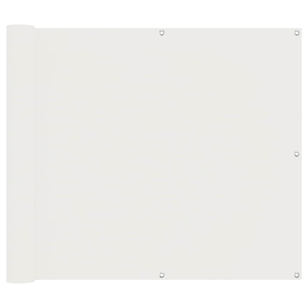 Altan Skærm 100 x 300 cm Oxford stof Rektangulær Hvid