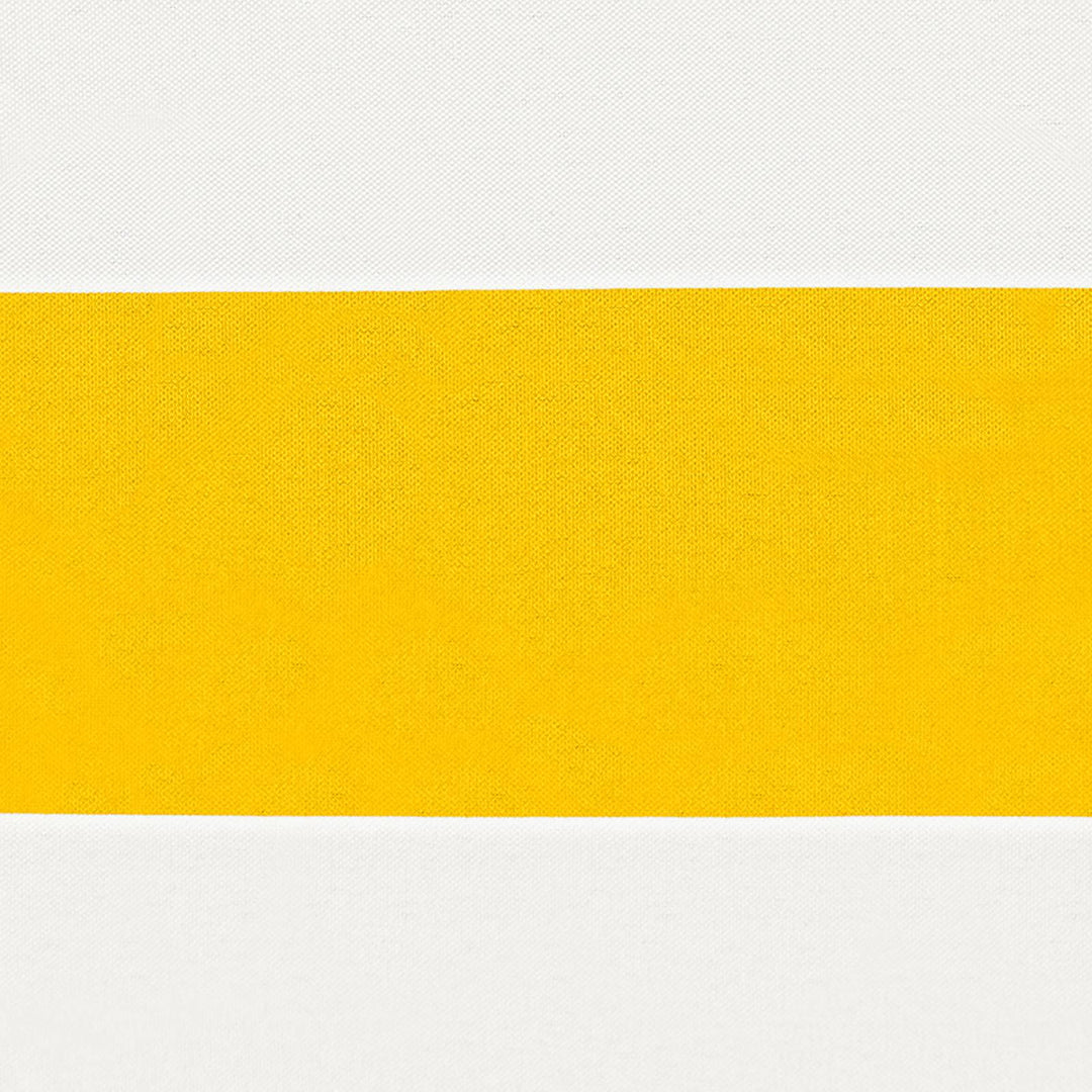 Altan Skærm Gul og Hvid 100 x 700 cm Oxford stof