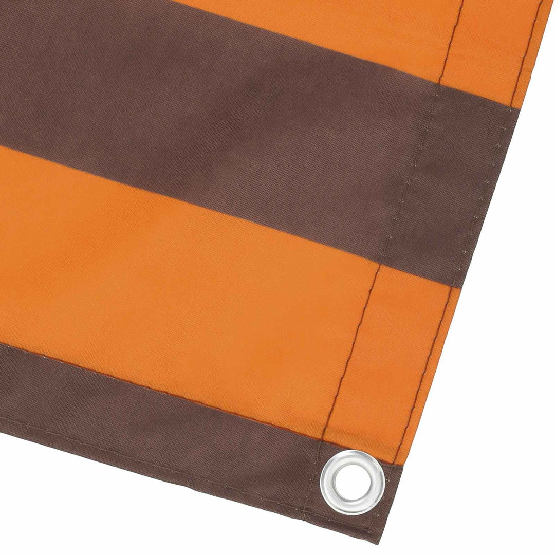 Altan Skærm Orange og Brun 100 x 600 cm Oxford stof