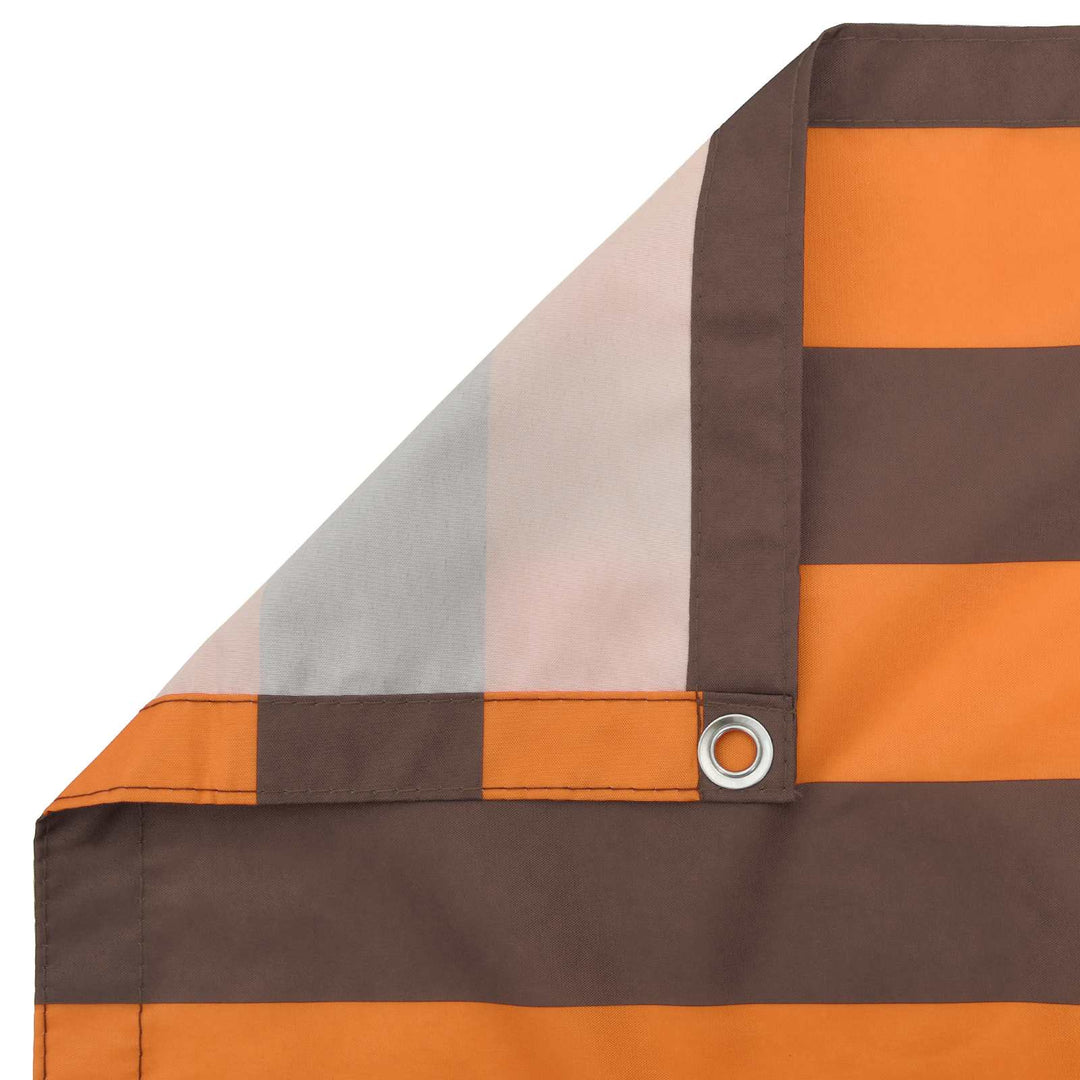Altan Skærm Orange og Brun 100 x 600 cm Oxford stof