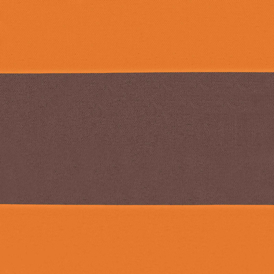 Altan Skærm Orange og Brun 100 x 600 cm Oxford stof