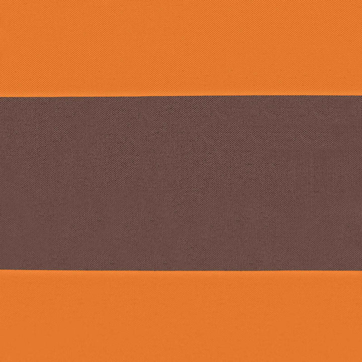 Altan Skærm Orange og Brun 100 x 600 cm Oxford stof