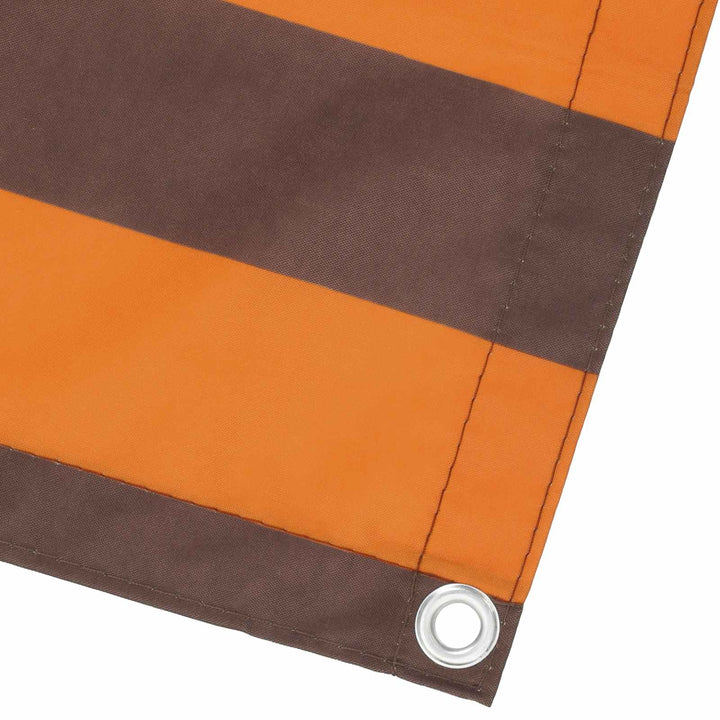 Altan Skærm Orange og Brun 110 x 800 cm Oxford stof