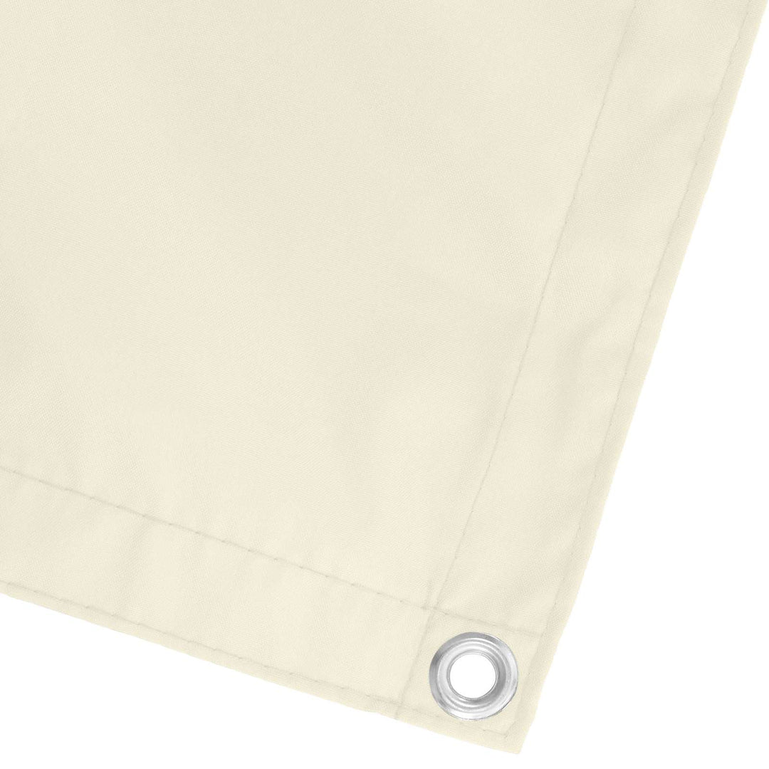 Altan Skærm 110 x 1000 cm Oxford stof Rektangulær Creme