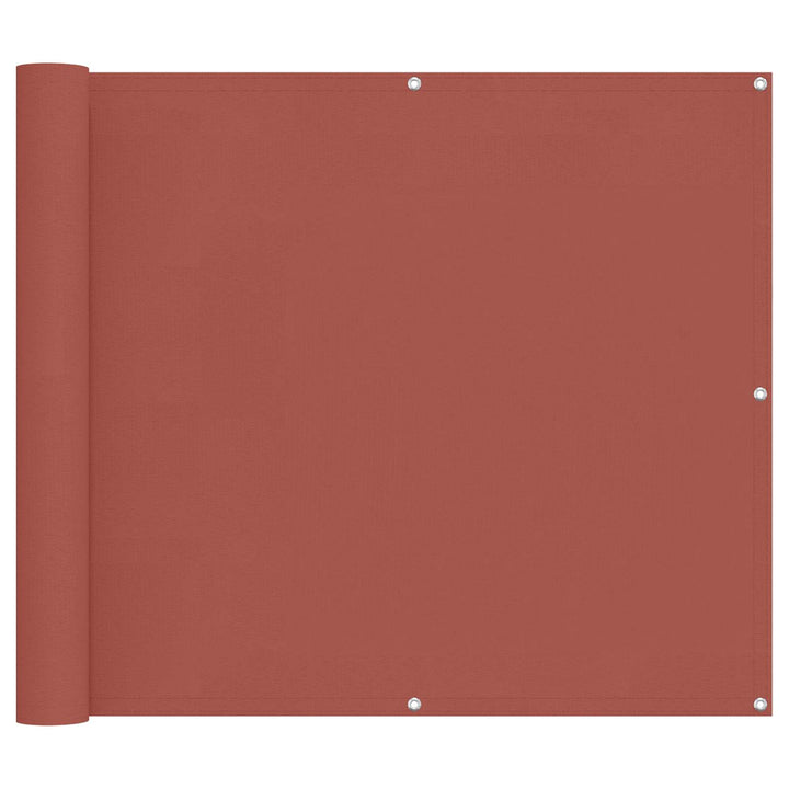 Altan Skærm Terrakotta 100 x 800 cm Oxford stof