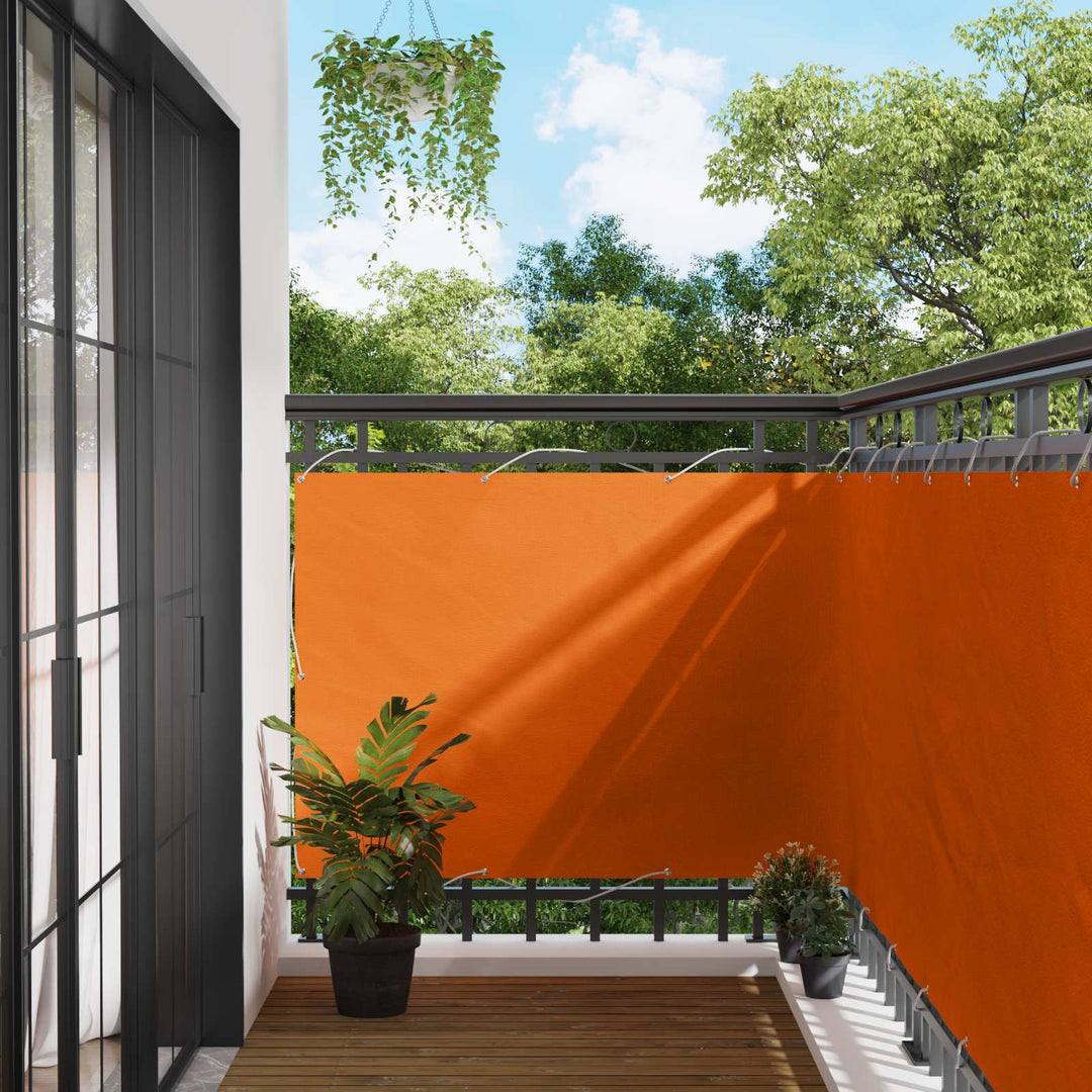 Altan Skærm Orange 110 x 1000 cm Oxford stof