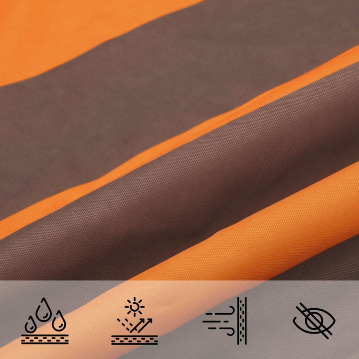 Solskygge sejl 2 x 2 m 100% polyester Oxford Firkantet
