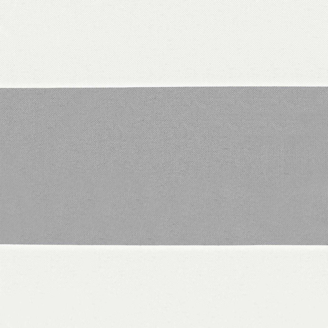 Solskygge sejl Lys Grå og Hvid 5 x 5 m 100% polyester Oxford