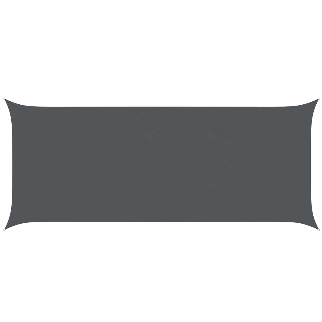 Solskygge sejl Antracit 6 x 2,5 m 100% polyester Oxford