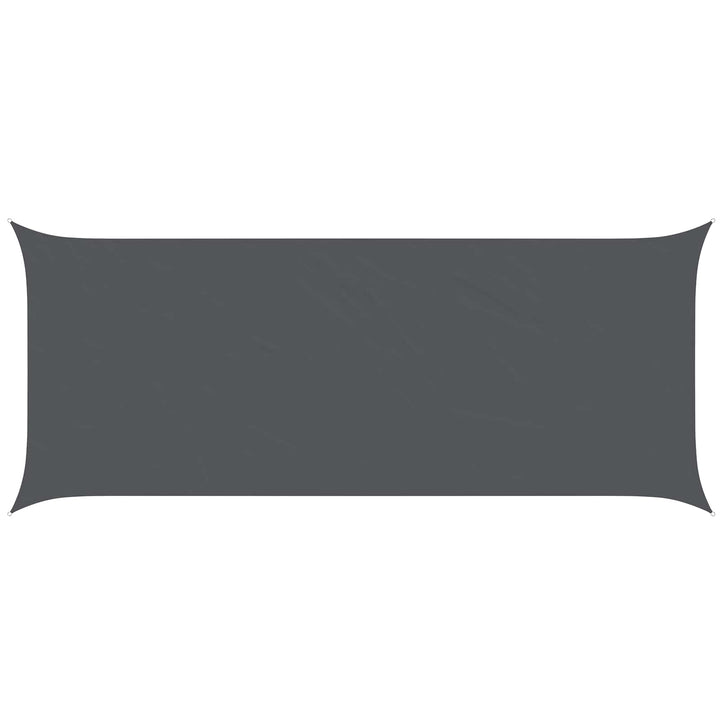 Solskygge sejl Antracit 6 x 2,5 m 100% polyester Oxford