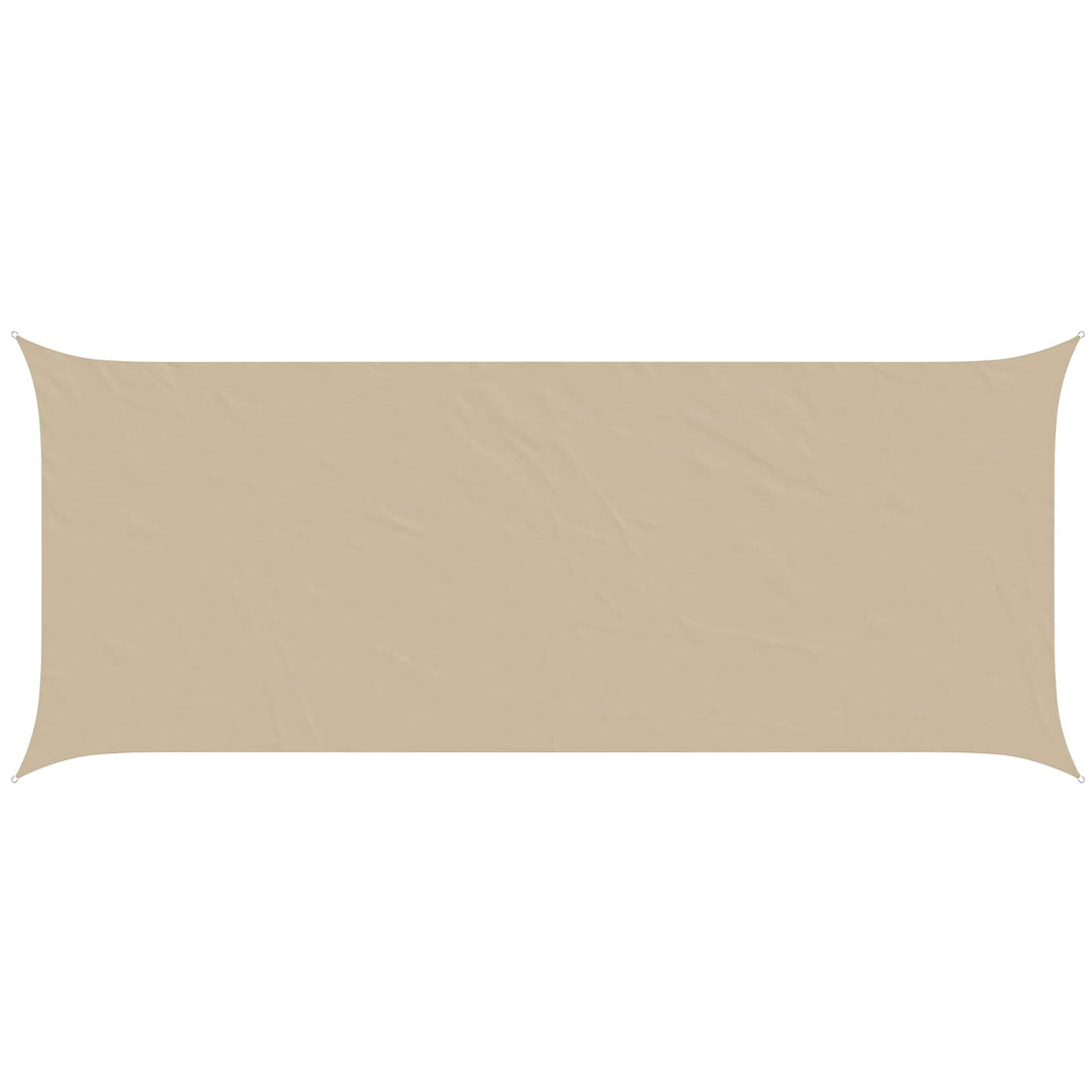 Solskygge sejl Beige 6 x 2,5 m 100% polyester Oxford