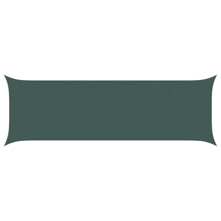 Solskygge sejl Mørkegrøn 2 x 6 m 100% polyester Oxford