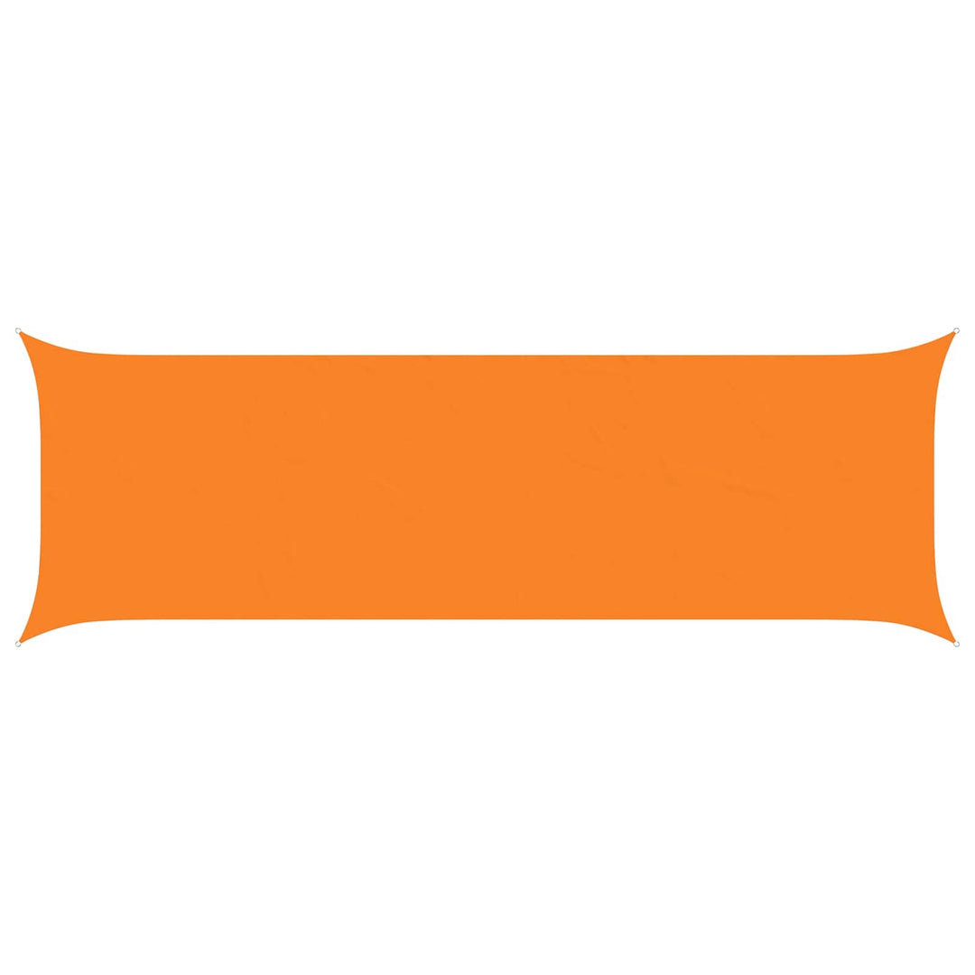 Solskygge sejl Orange 6 x 2 m 100% polyester Oxford