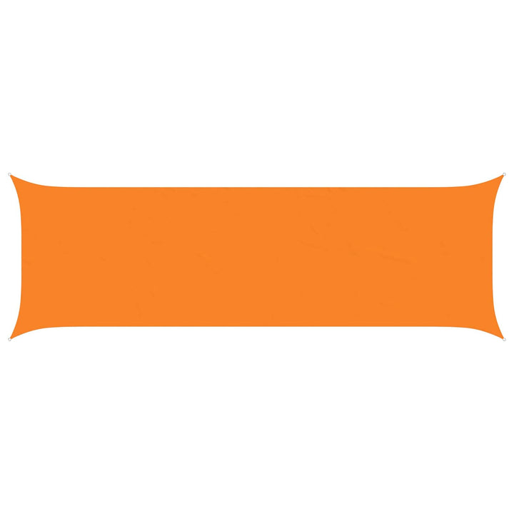 Solskygge sejl Orange 6 x 2 m 100% polyester Oxford