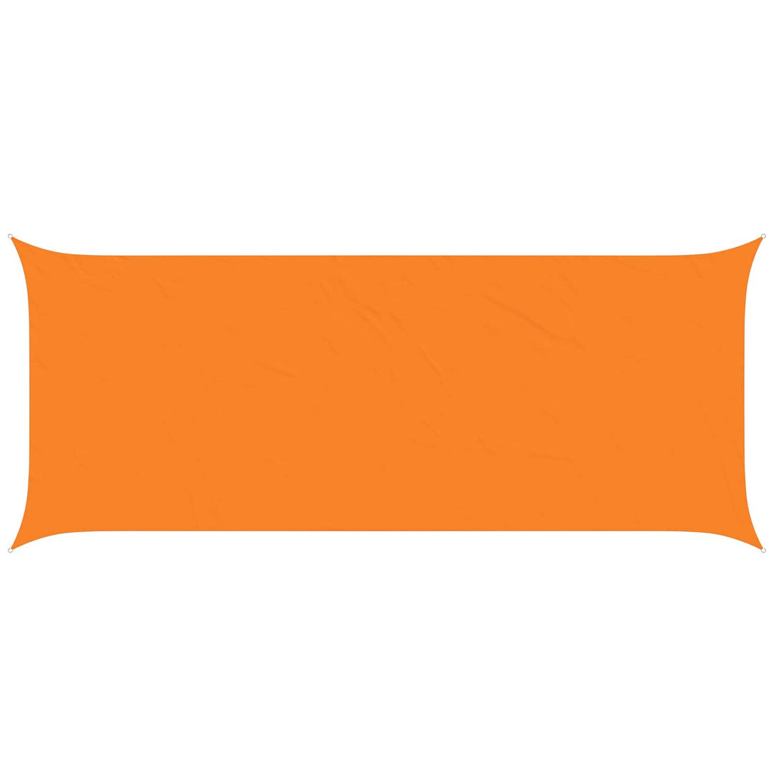 Solskygge sejl Orange 6 x 2,5 m 100% polyester Oxford