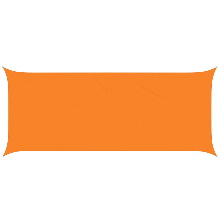 Solskygge sejl Orange 6 x 2,5 m 100% polyester Oxford