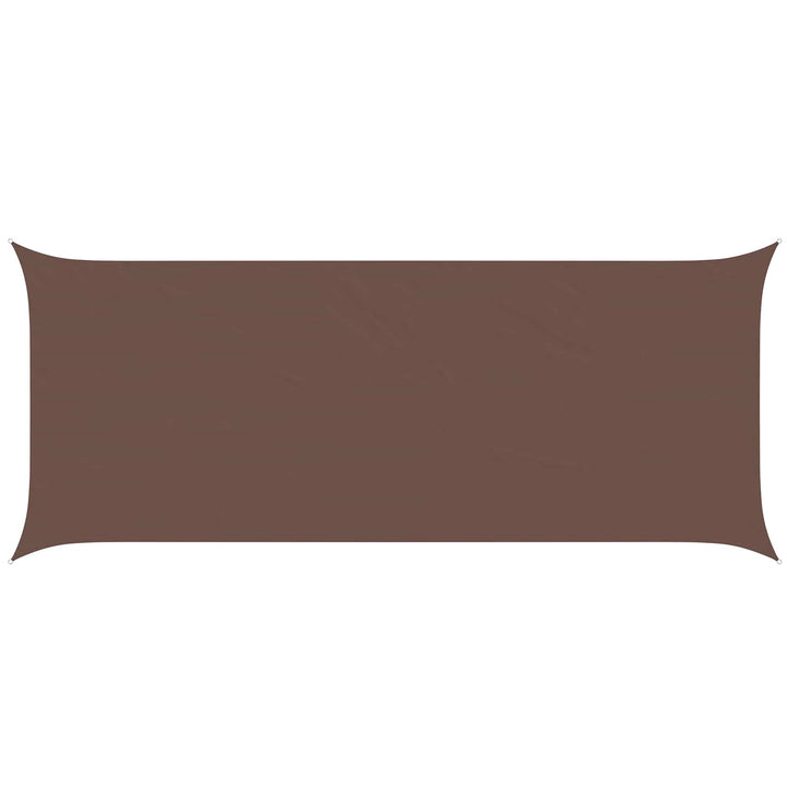 Solskygge sejl Brun 6 x 2,5 m 100% polyester Oxford