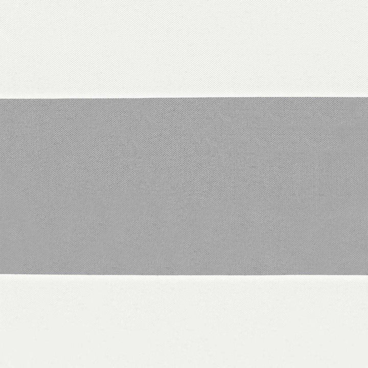 Solskygge sejl Lys Grå og Hvid 4 × 3 m 100% polyester Oxford
