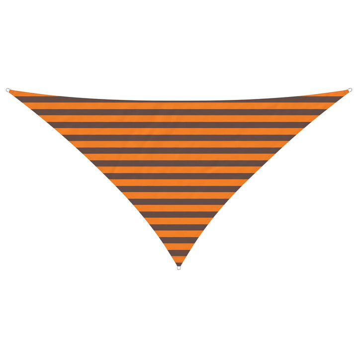 Solskygge sejl Orange og Brun 2,5 x 2,5 x 3,5 m