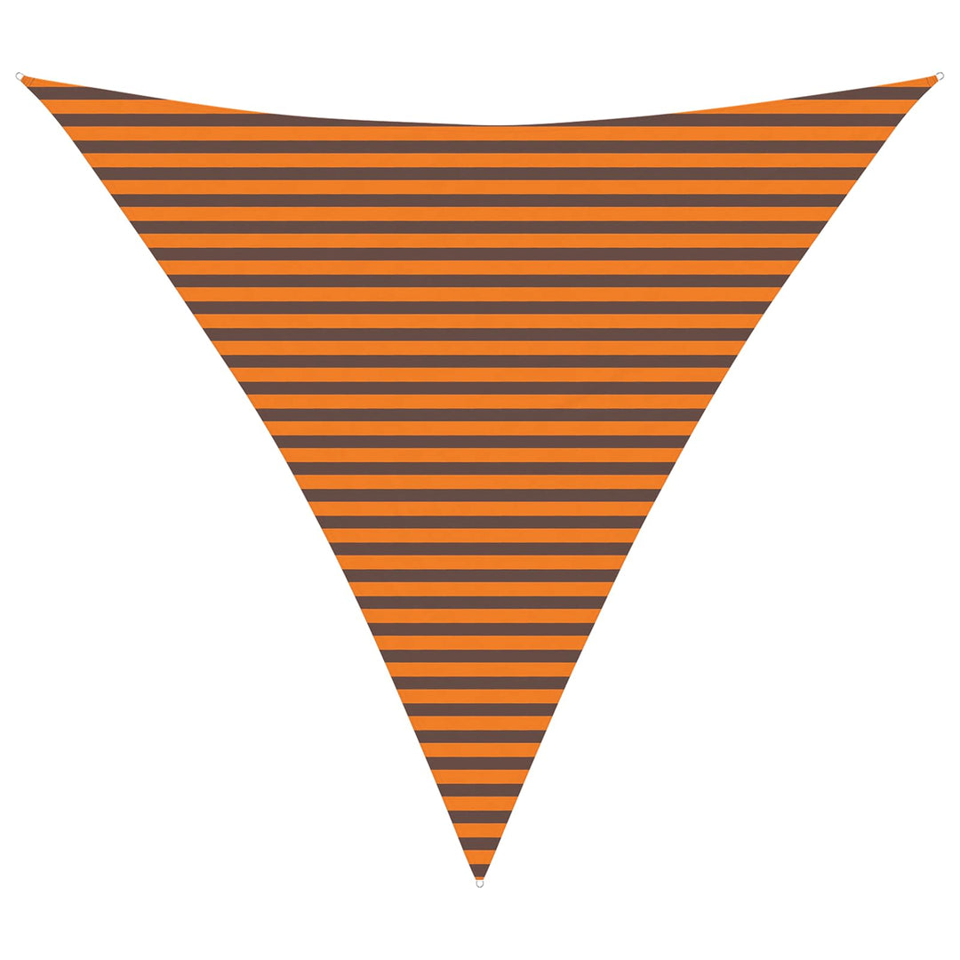 Solskygge sejl Orange og Brun 4,5 x 4,5 x 4,5 m