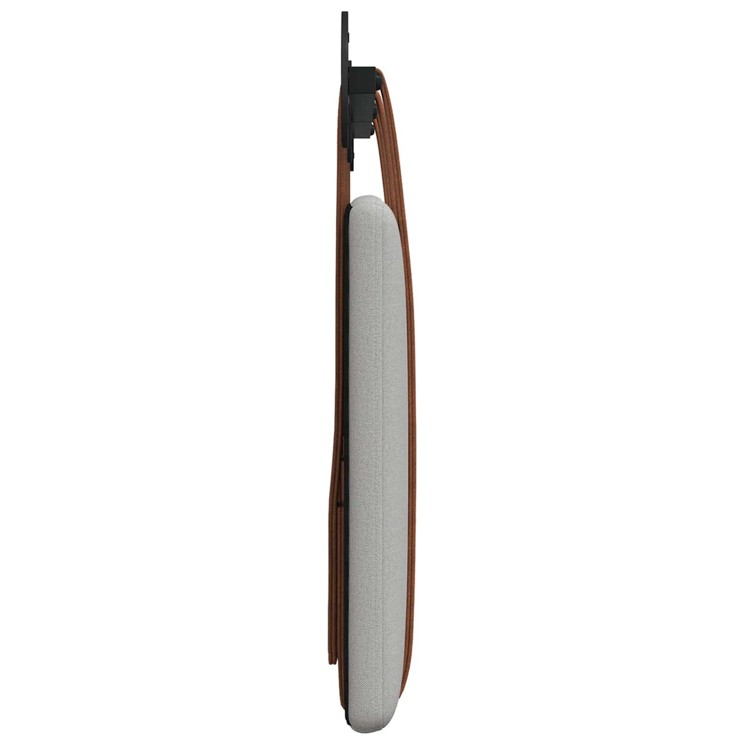 Hængende Hovedgavl Vægmonteret Skygrå 130 x 55 x 5 cm Antik PU