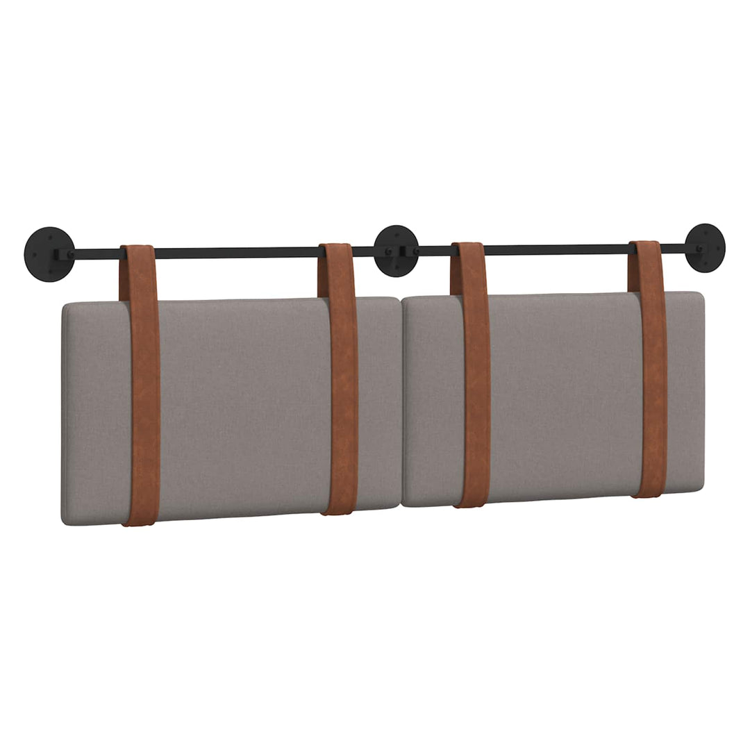 Hængende Hovedgavl Vægmonteret Gråbrun 150 x 55 x 5 cm Antik PU
