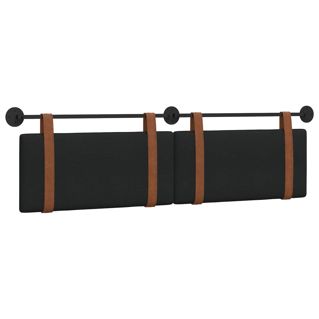 Hængende Hovedgavl Vægmonteret Sort 190 x 55 x 5 cm Antik PU