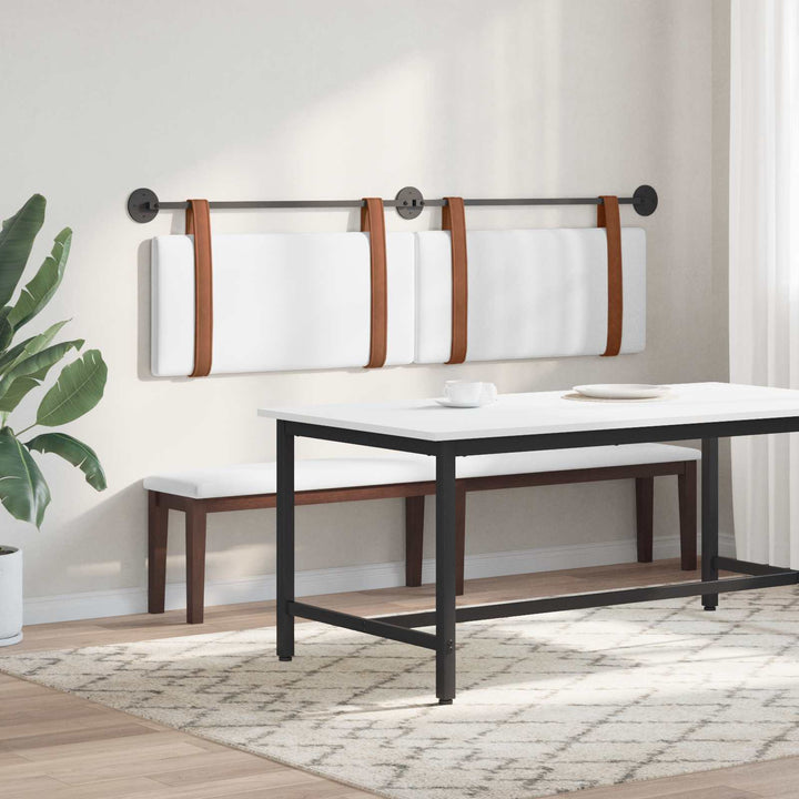Hængende Hovedgavl Vægmonteret Hvid 190 x 55 x 5 cm Antik PU