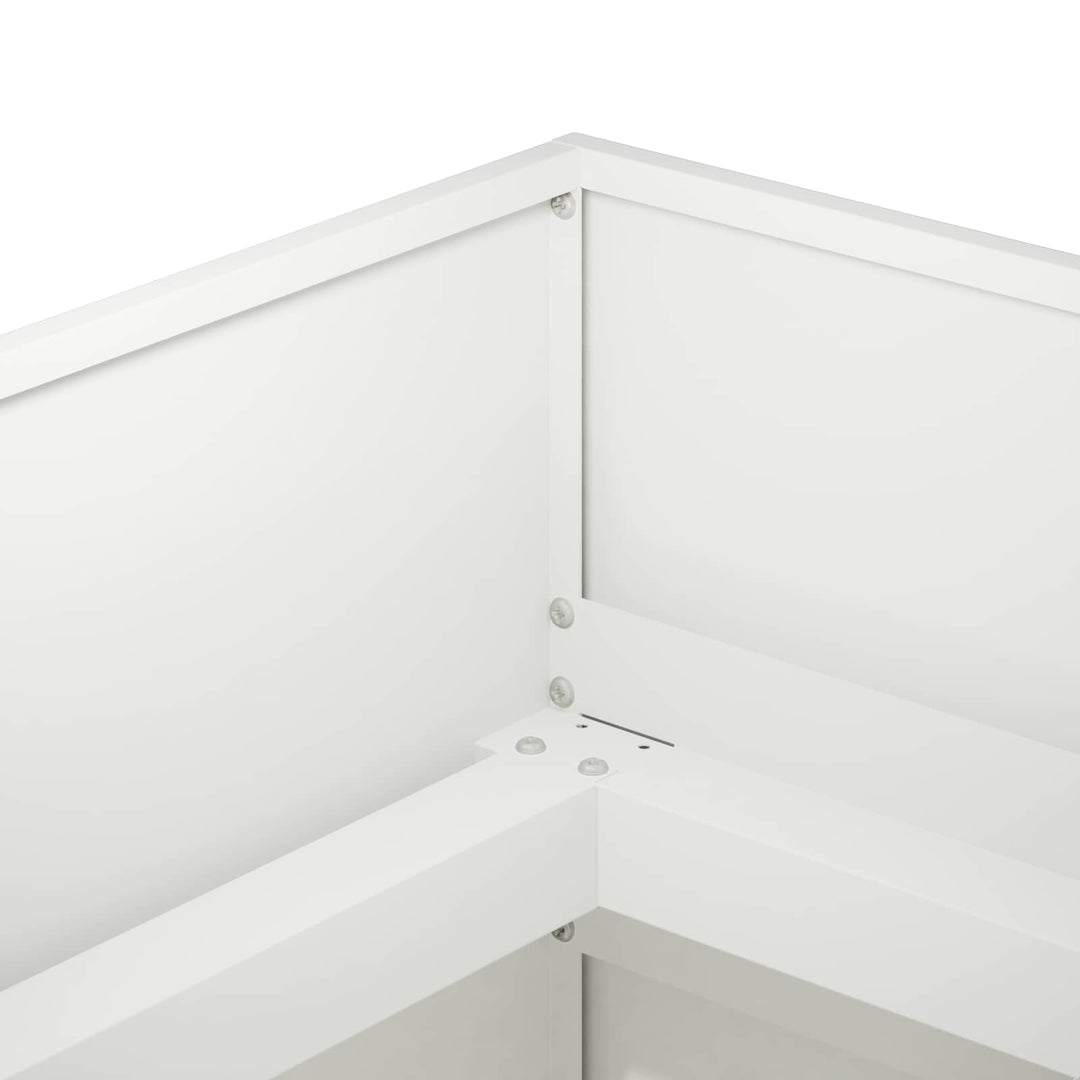 Have Blomsterkrukke Hvid 280 x 80 x 60 cm Koldvalset stål