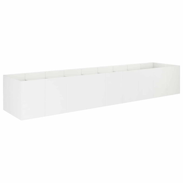 Have Blomsterkrukke Hvid 360 x 80 x 60 cm Koldvalset stål