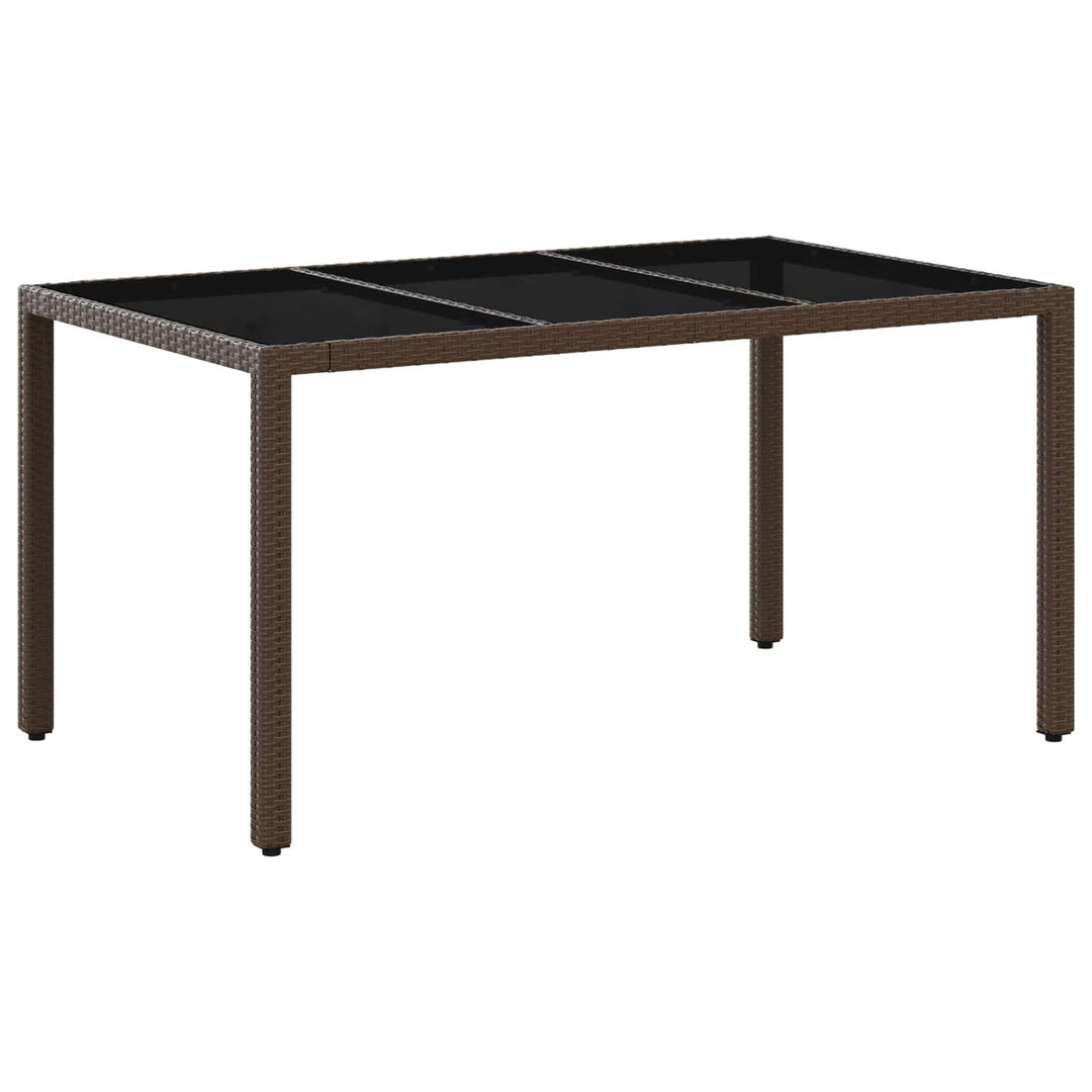Udendørs spise sæt 7 stk. polyrattan