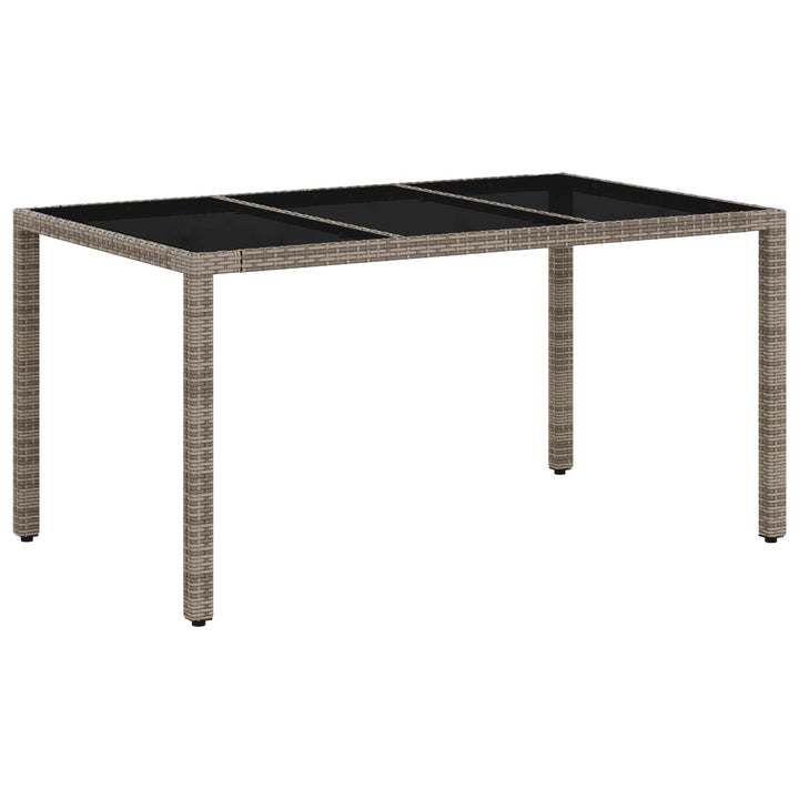 Udendørs spise sæt 5 stk. polyrattan