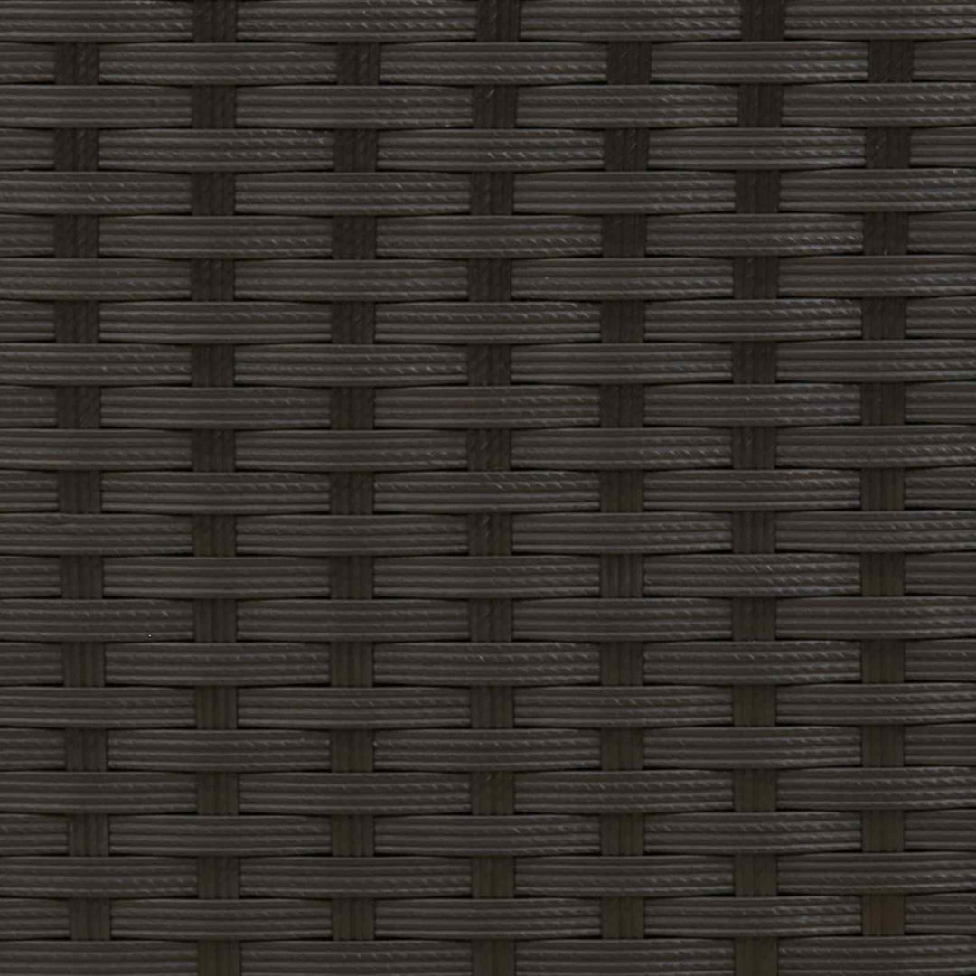 Have lounge sæt 2 stk. PE rattan og pulverlakeret stål