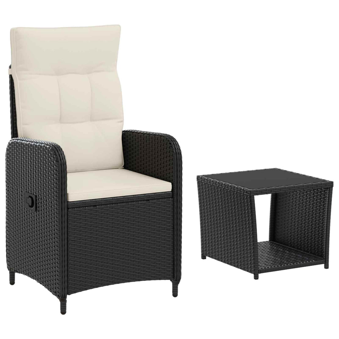 Have lounge sæt 2 stk. Sort og Cremehvid