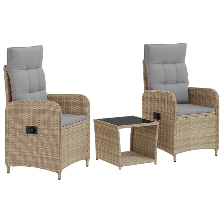 Have lounge sæt 3 stk. Beige og lys grå