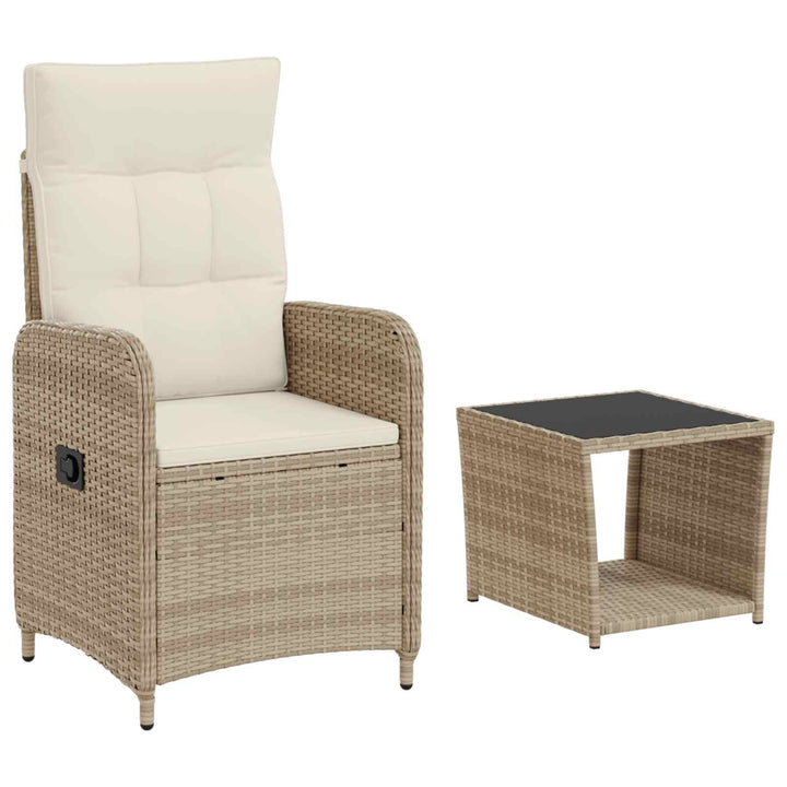 Have lounge sæt 2 stk. Beige og cremehvid