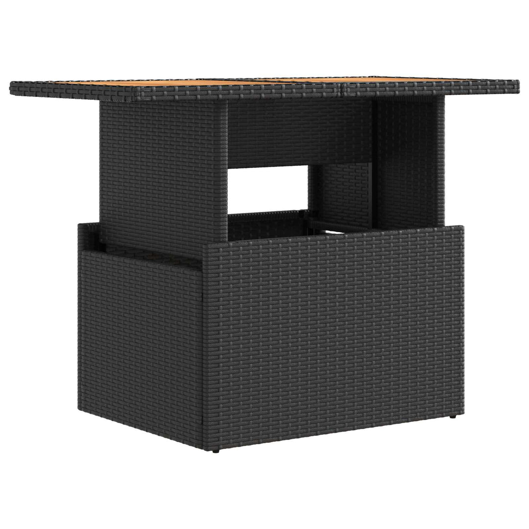 Udendørs spise sæt 5 stk. polyrattan