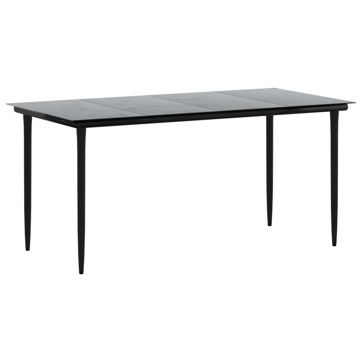Sofa Bord Sæt 7 stk. PE rattan og pulverlakeret stål