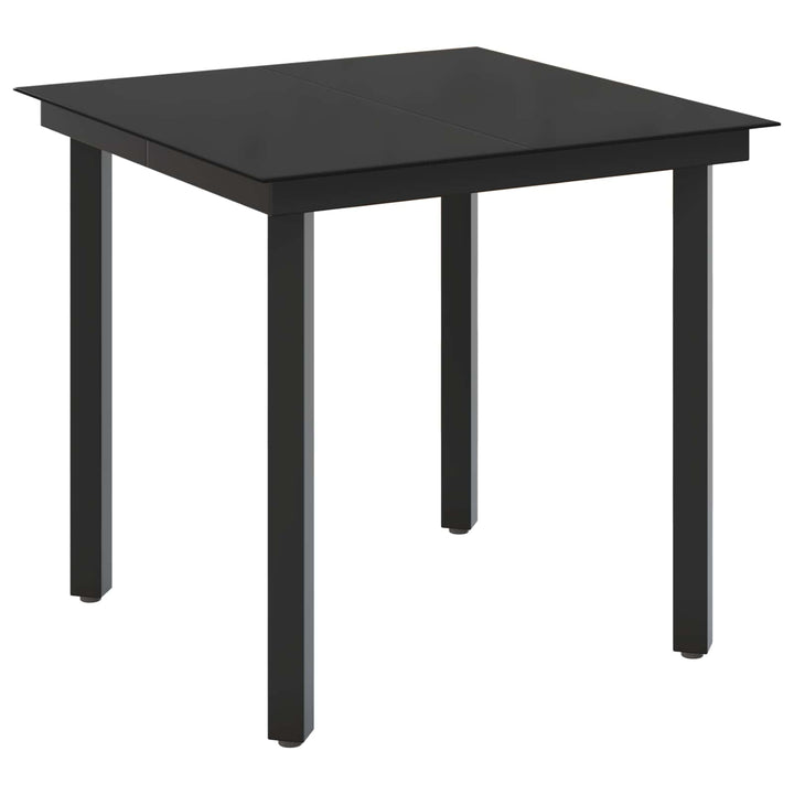 Sofa Bord Sæt 3 stk. PE rattan og pulverlakeret stål